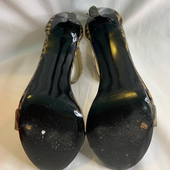 Carlos by Carlos Santana zebra print sandal sz 9 - Picture 2 of 6